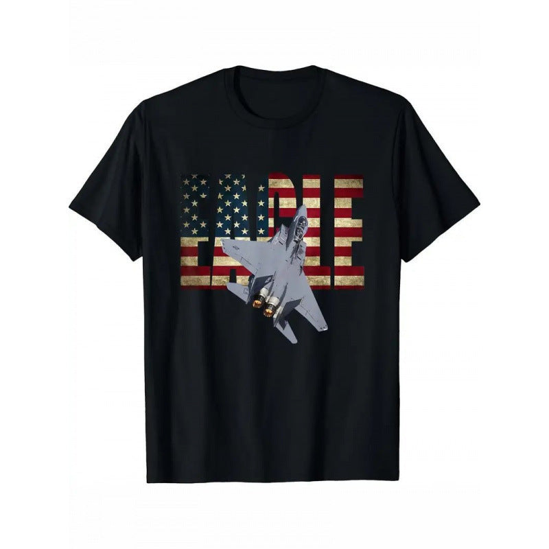 T-shirt Homme Imprimé Drapeau Style Rétro & Impression 3D