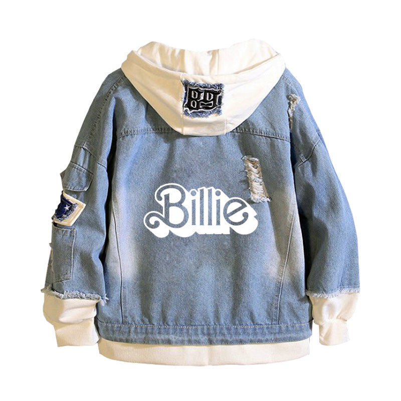 Sweat à capuche pour homme, inspiration Billie Eilish, léger et tendance, parfait pour le printemps et lautomne