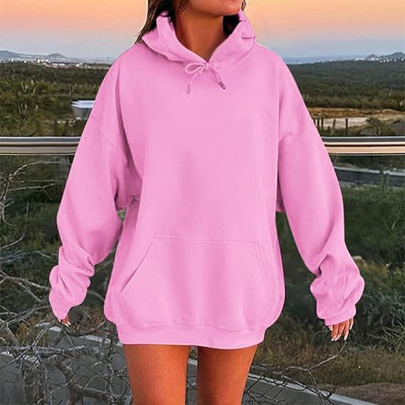 Sweat à capuche oversize unisexe Look européen et américain avec épaules tombantes et molleton ultra-doux pour un confort maximal