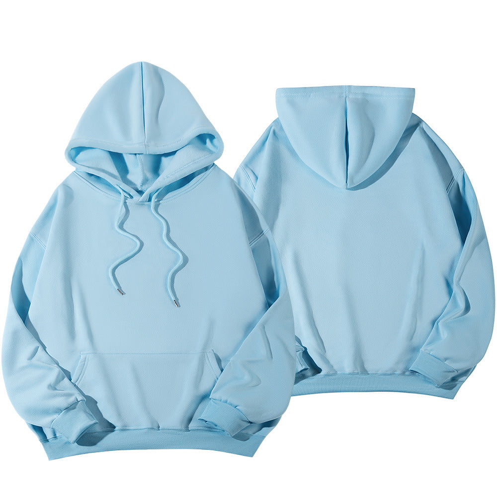 Sweat à capuche oversize unisexe Look européen et américain avec épaules tombantes et molleton ultra-doux pour un confort maximal