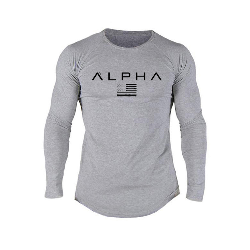 T-shirt Homme Manches Longues Stretch & Coupe Fit Sportive