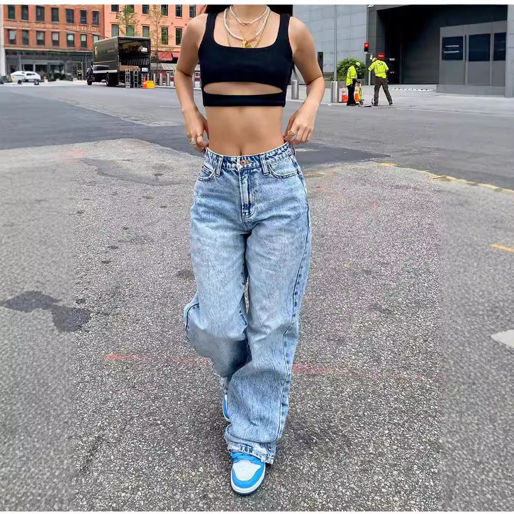 Jean Slim Femme Élégance & Tendance Européenne