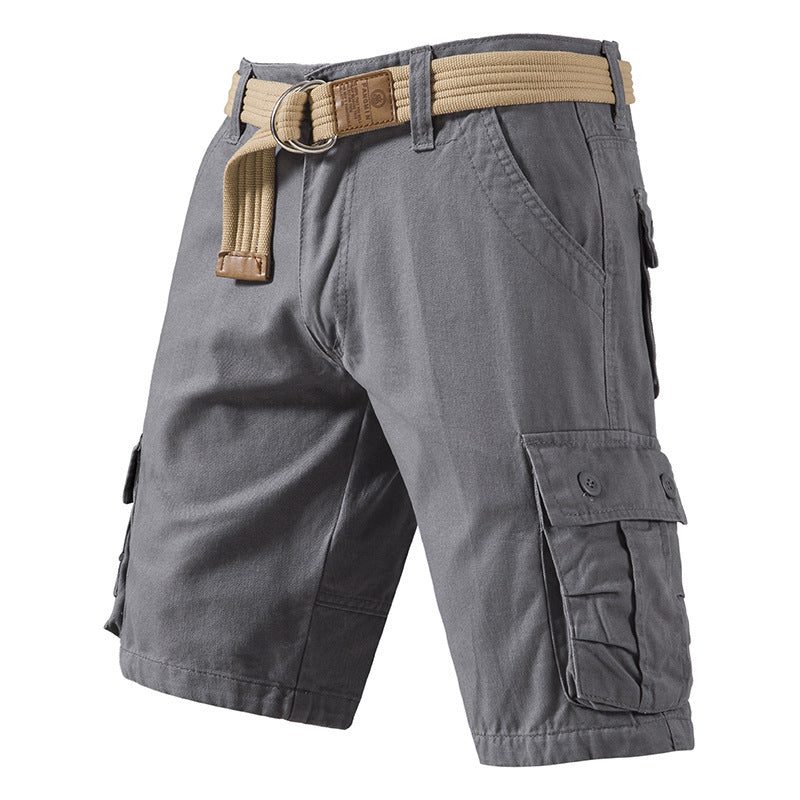 Shorts cargo décontractés, nouvelle collection estivale, coupe courte, multi-poches, amples et grande taille