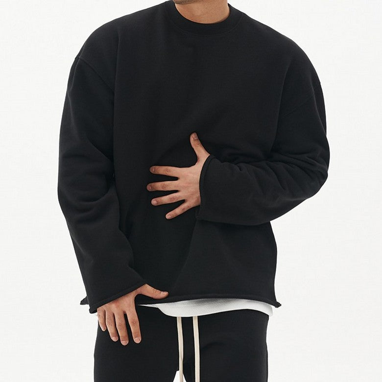 Sweat-shirt de sport pour homme Coupe ample, style athleisure, idéal pour lentraînement ou les loisirs, disponible en grande taille