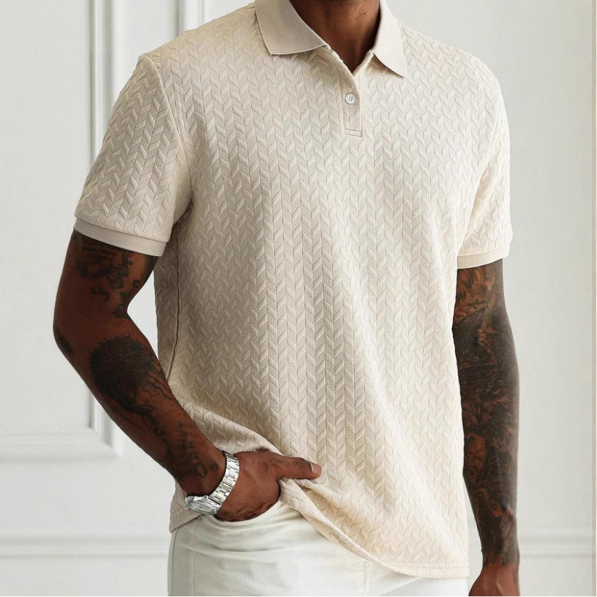 Polo Homme Uni Classique, Léger & Polyvalent