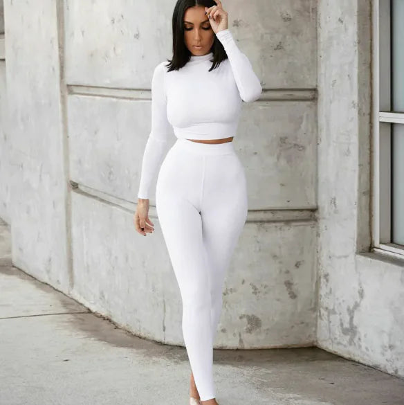 Ensemble Salopette Automnale Deux Pièces pour Femme