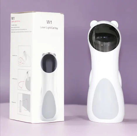 Jouet Laser Automatique pour Chat – Forme d'Ours
