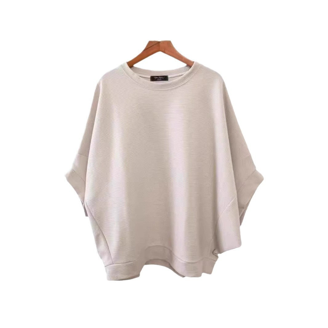 Women's Top T-shirt Sunken Stripe