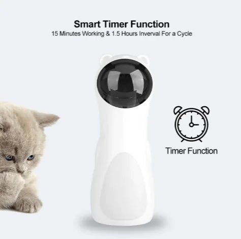 Jouet Laser Automatique pour Chat – Forme d'Ours