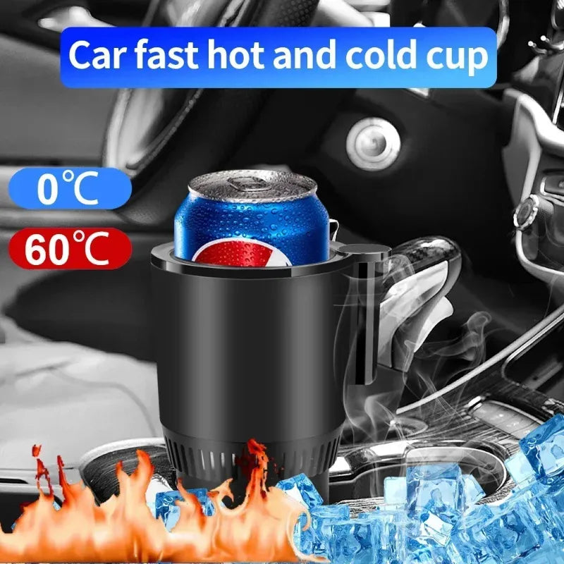 Réchauffeur & Refroidisseur de Gobelet pour Voiture 2-en-1, 12V