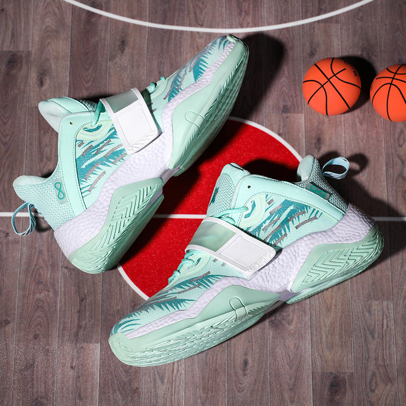Nouvelles sneakers printemps-été, chaussures de basketball pour adolescents, grandes tailles disponibles, modèle bas avec fermeture velcro.