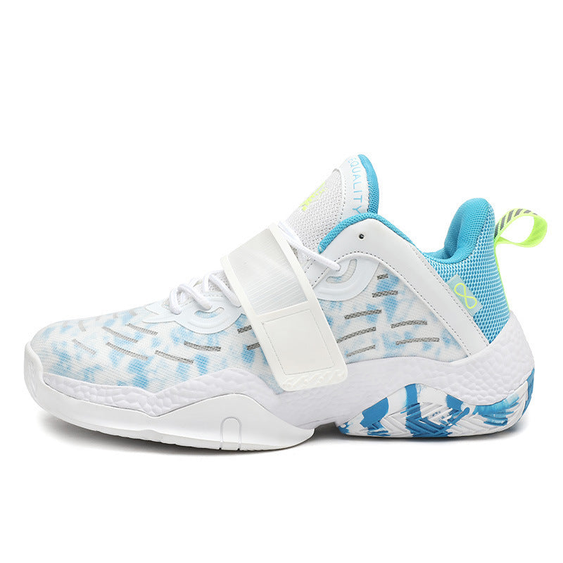 Nouvelles sneakers printemps-été, chaussures de basketball pour adolescents, grandes tailles disponibles, modèle bas avec fermeture velcro.