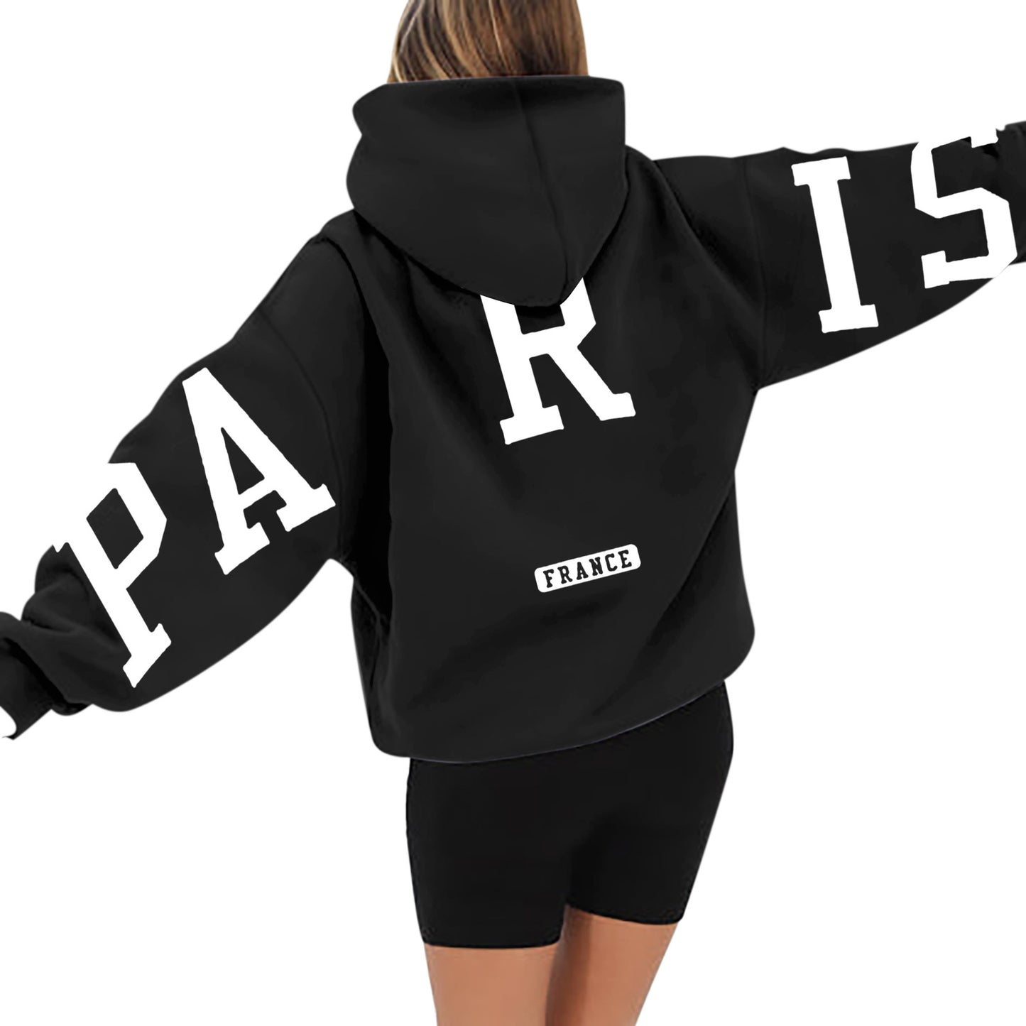 Sweat à capuche en velours épais  Style européen et américain