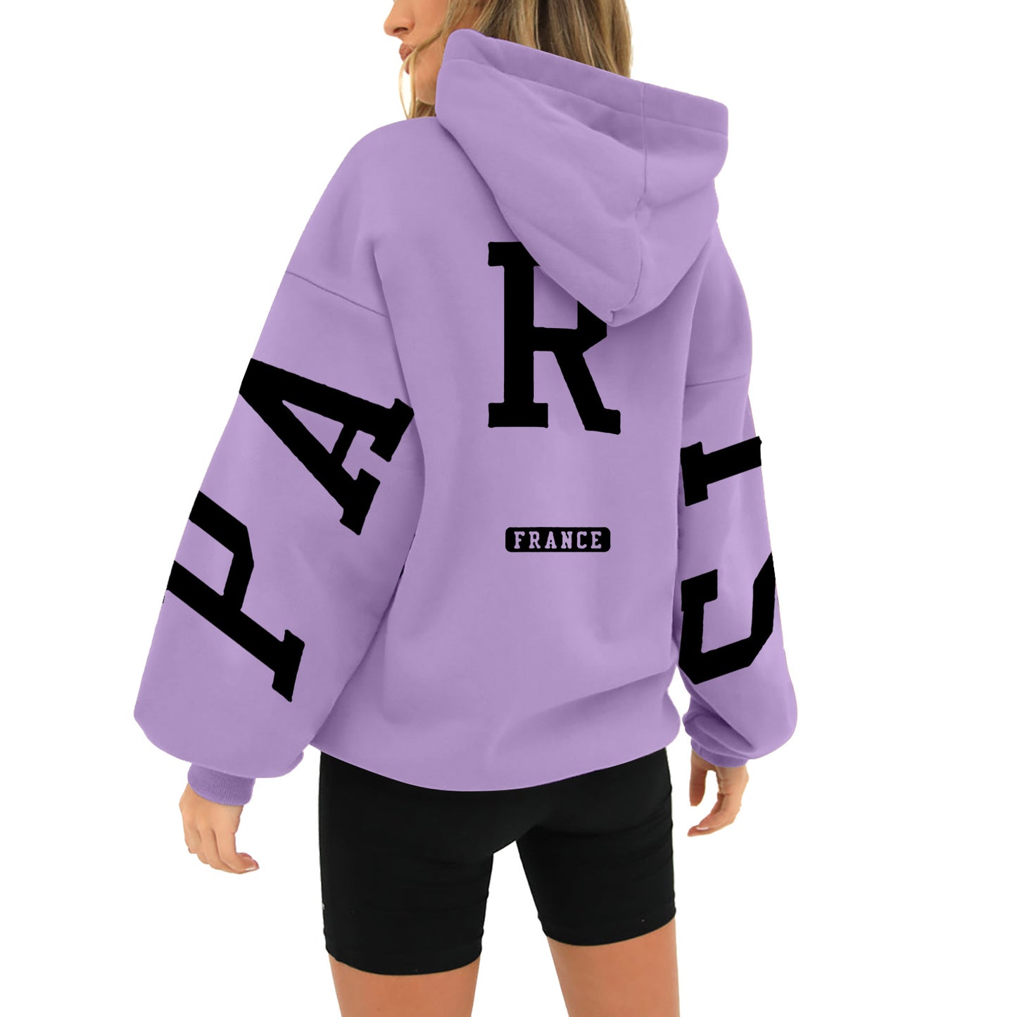 Sweat à capuche en velours épais  Style européen et américain