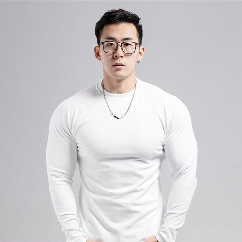 T-shirt Technique Homme Hiver  Col Montant & Doublure Velours