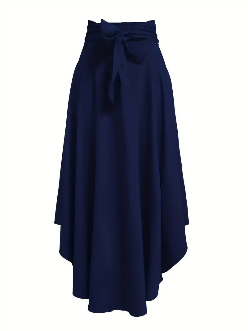 Jupe Midi à Volants  Style Décontracté & Féminin pour le Printemps/Été