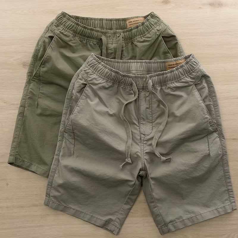 Short de travail en coton pour homme  Résistant, confortable et coupe ample, idéal pour un usage quotidien