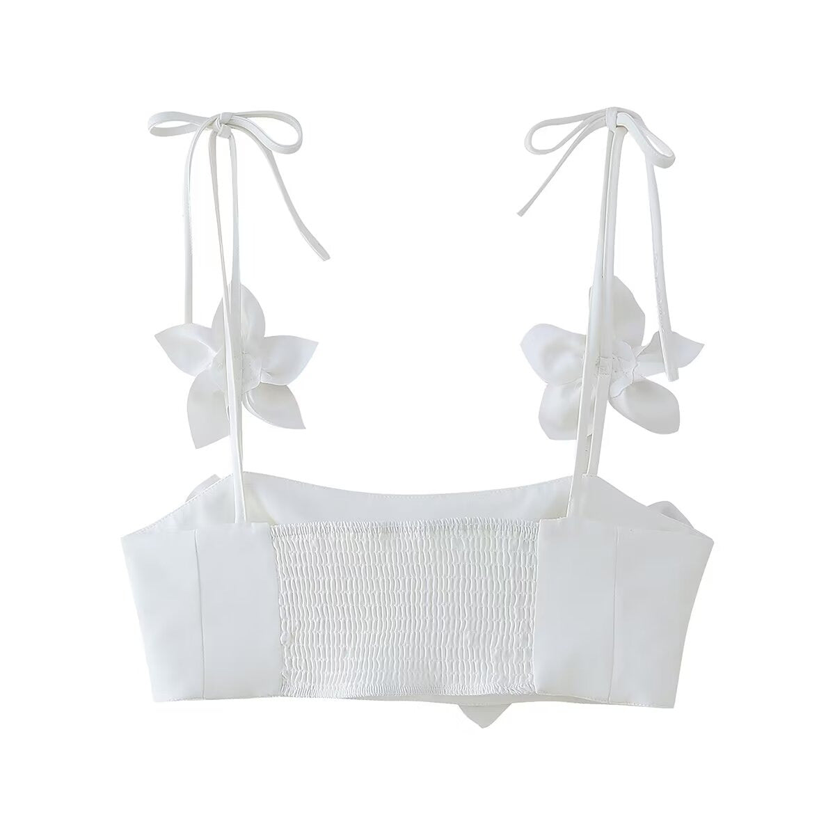 Top Court Dos Nu Femme  Slim & Fleur Déco Romantique