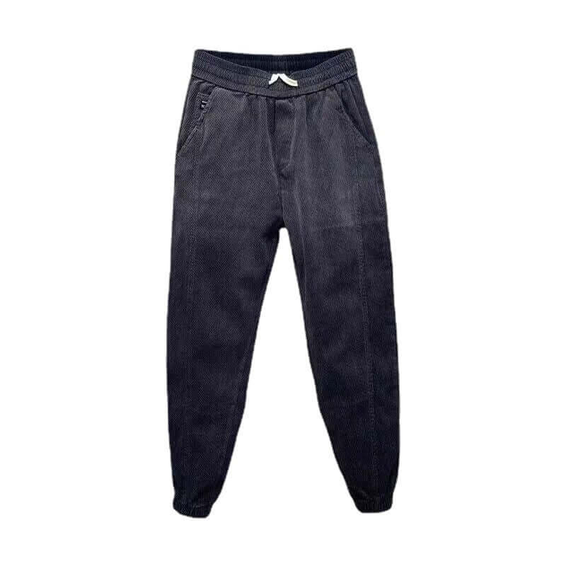 Gradient corset jeans, men's loose spring and autumn, new tethered small foot pants, trendy brand Harlan casual and versatile