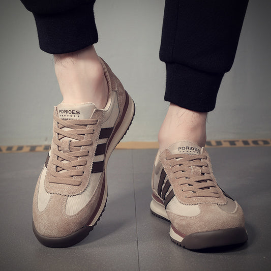 Chaussures pour hommes printemps-automne, nouvelles sneakers athleisure, chaussures d’entraînement au style rétro, marque tendance inspirée du style Forrest Gump.