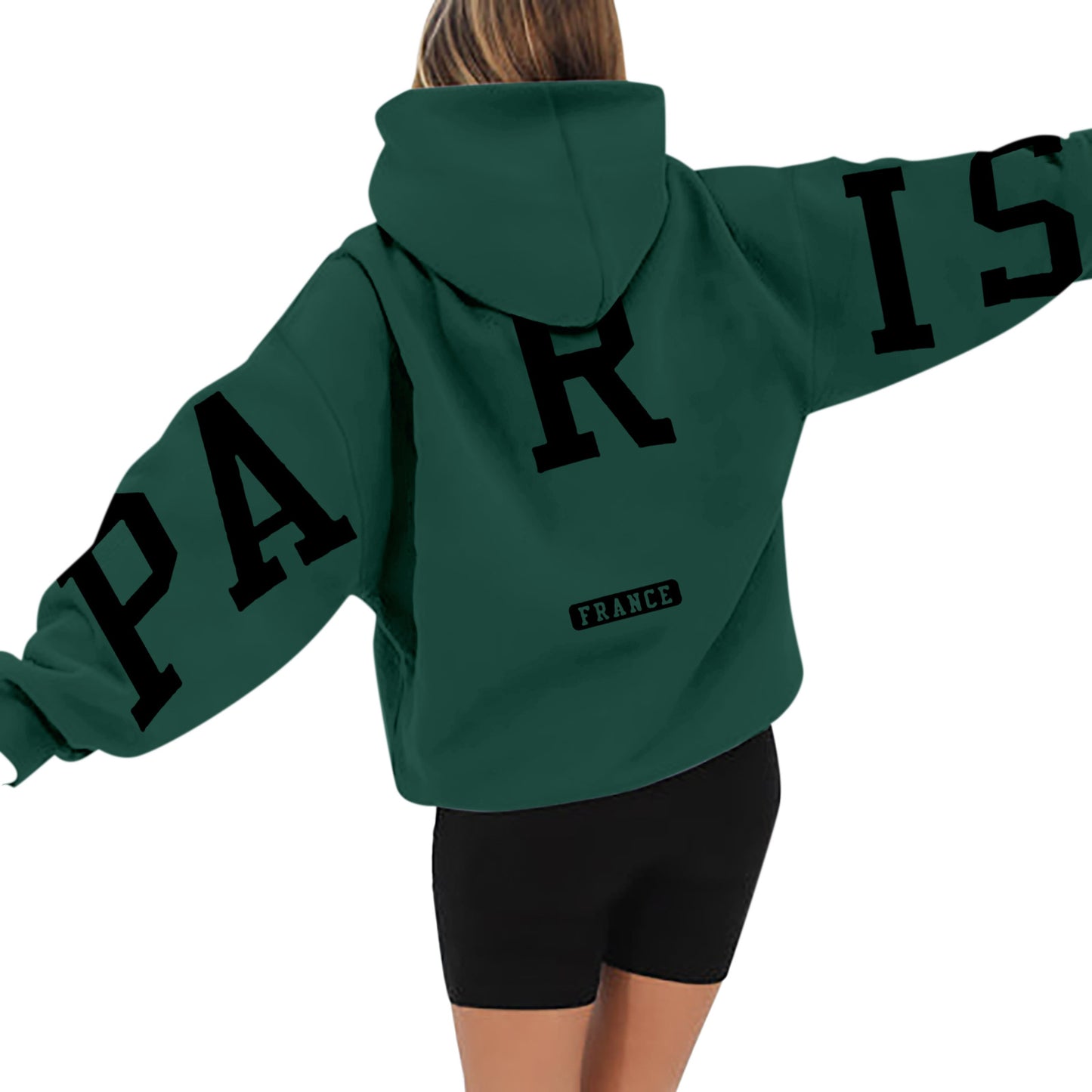 Sweat à capuche en velours épais  Style européen et américain