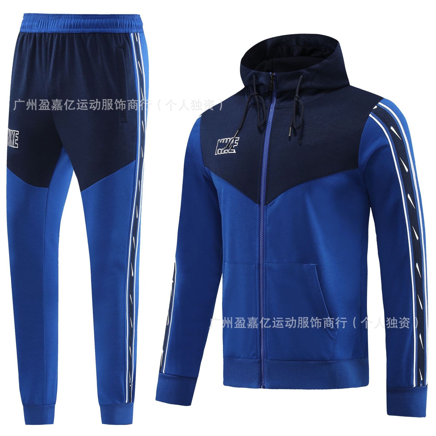 2425 New Long Pull Fall/Winter Hooded Jacket Training Wear Casual Sports Jacket Football Jersey Basic Jersey Long Sleeve