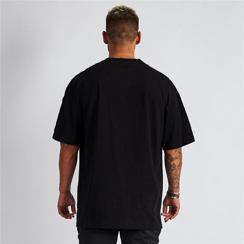 T-shirt Sport Homme Grande Taille  Coupe Oversize & Respirant