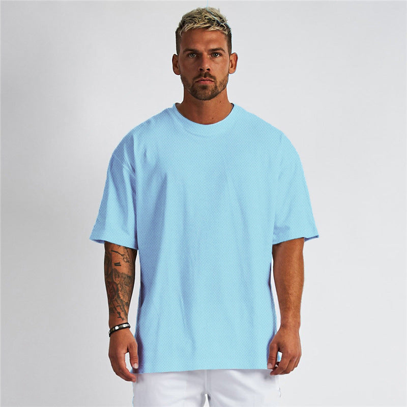 T-shirt Sport Homme Grande Taille  Coupe Oversize & Respirant