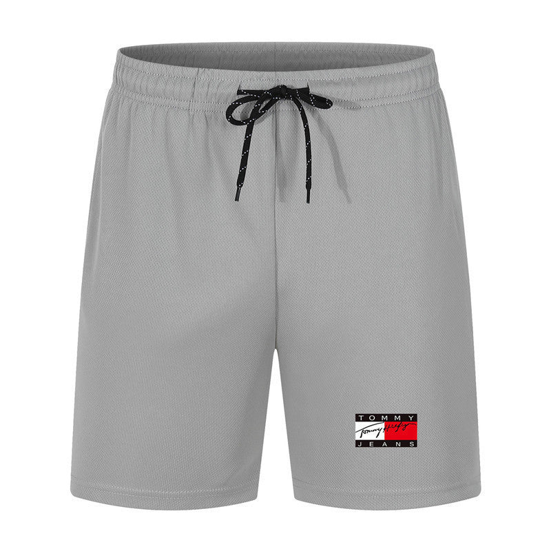 Short de plage pour homme en maille, style surf décontracté, coupe quad, adapté à la salle de sport, nouvelle marque en vente directe usine.