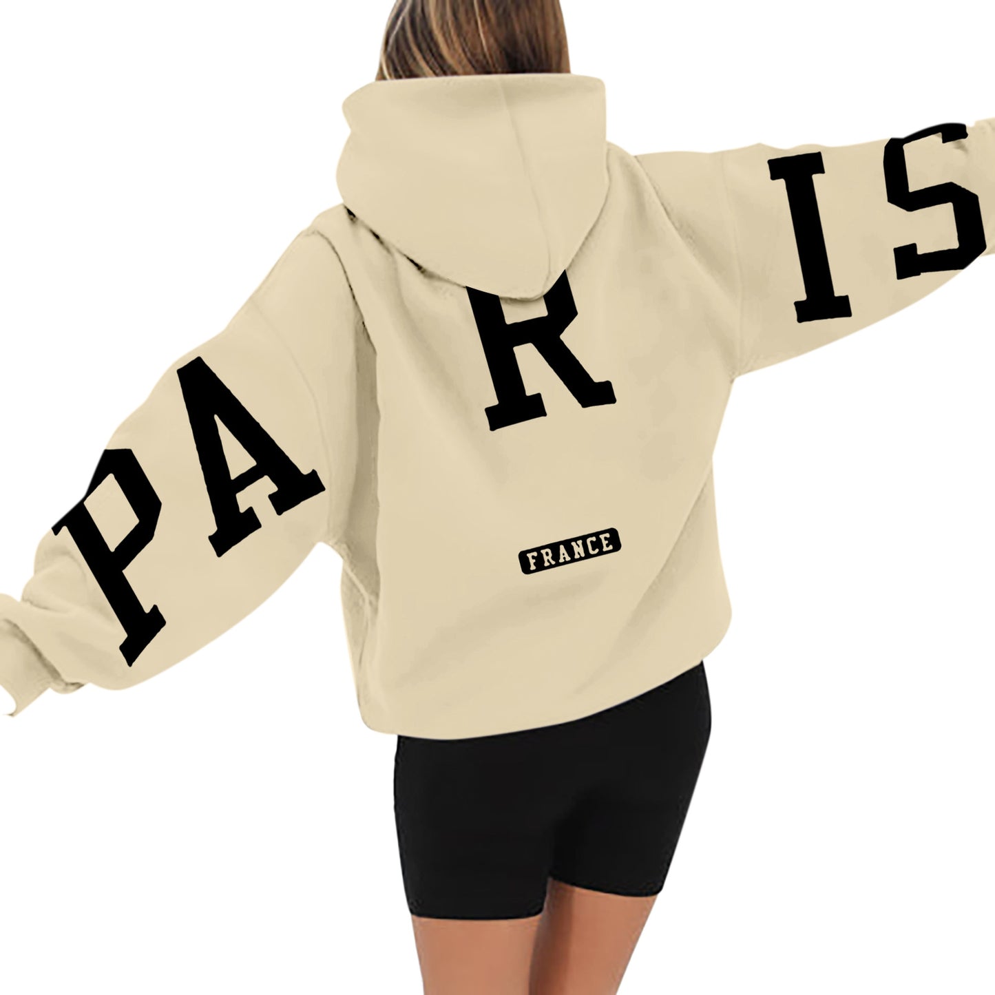Sweat à capuche en velours épais  Style européen et américain