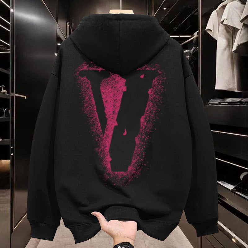 Sweat à capuche pour homme  Coupe ample, intérieur molletonné, style décontracté et tendance