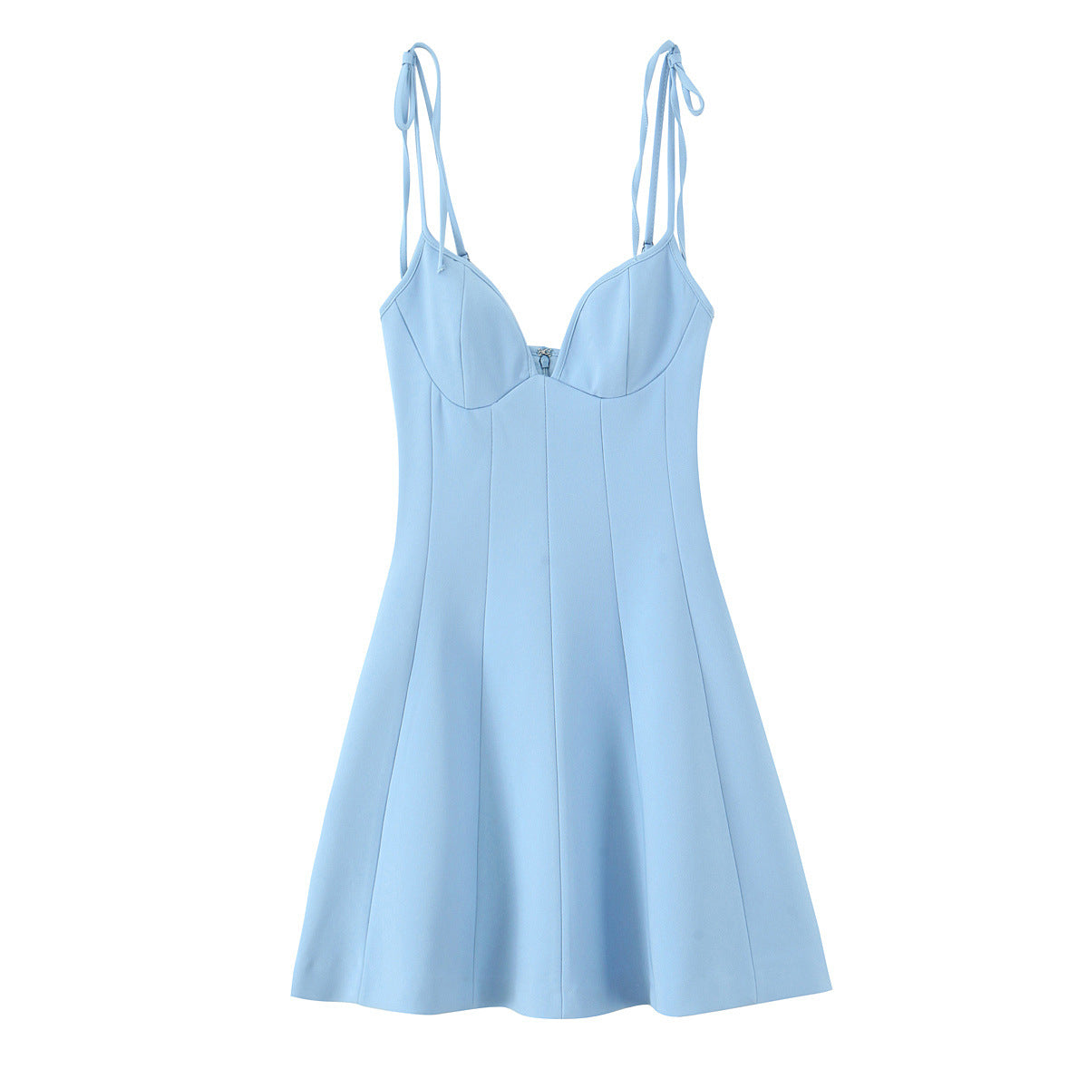 Robe femme en popeline à imprimé fleuri, style français, coupe élégante et légère parfaite pour le printemps.
