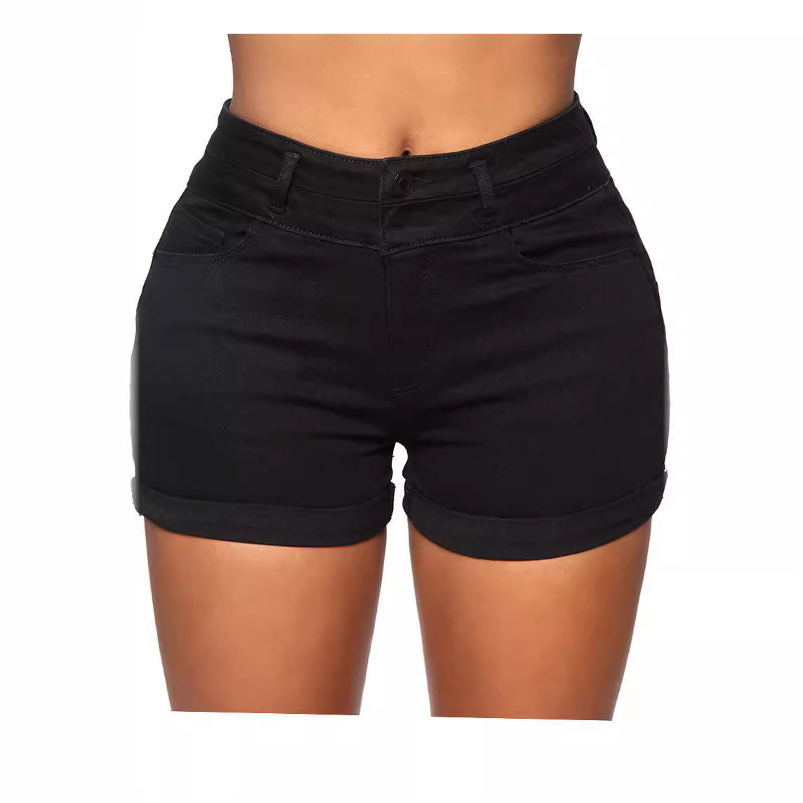 Short Athleisure Femme  Taille Élastique et Cordon de Serrage