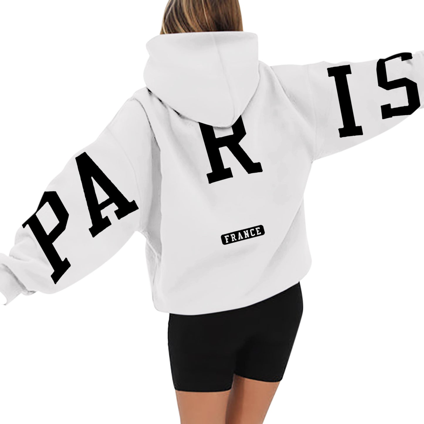 Sweat à capuche en velours épais  Style européen et américain