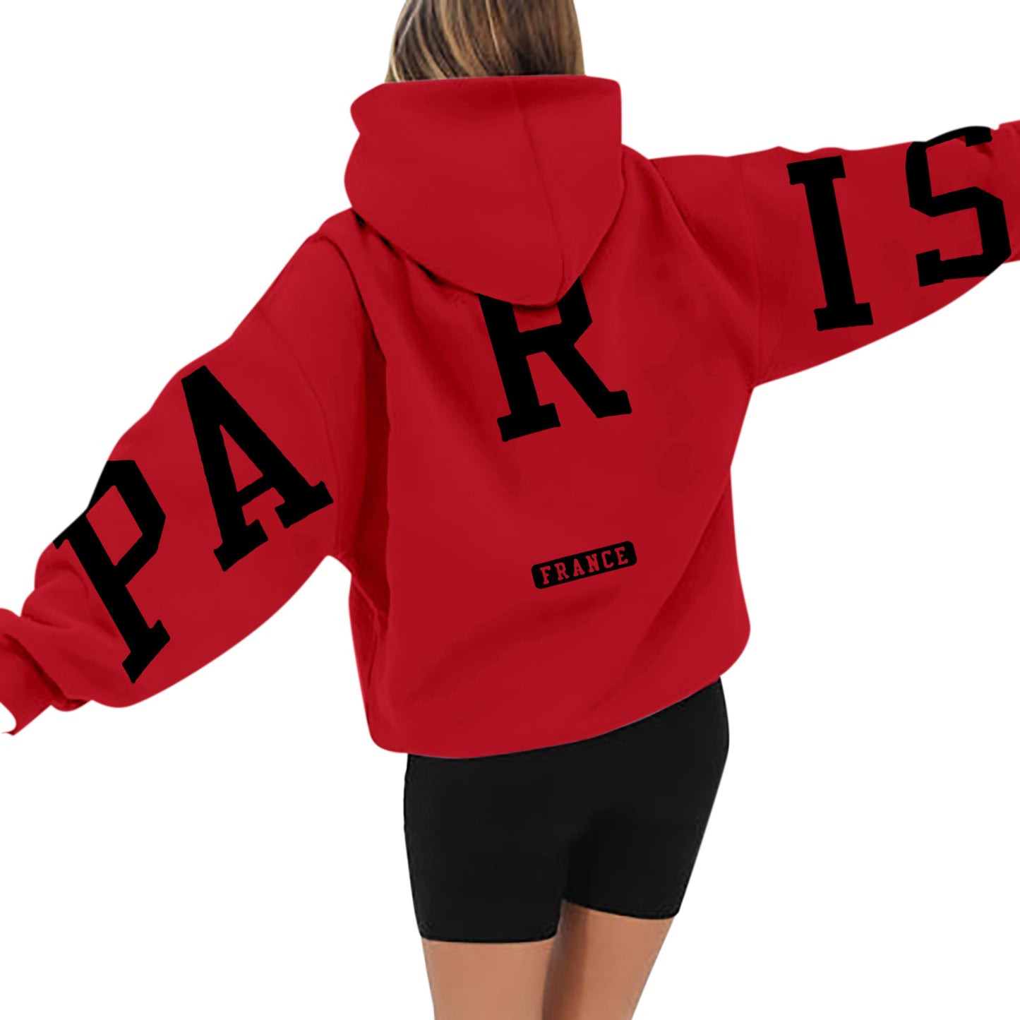 Sweat à capuche en velours épais  Style européen et américain