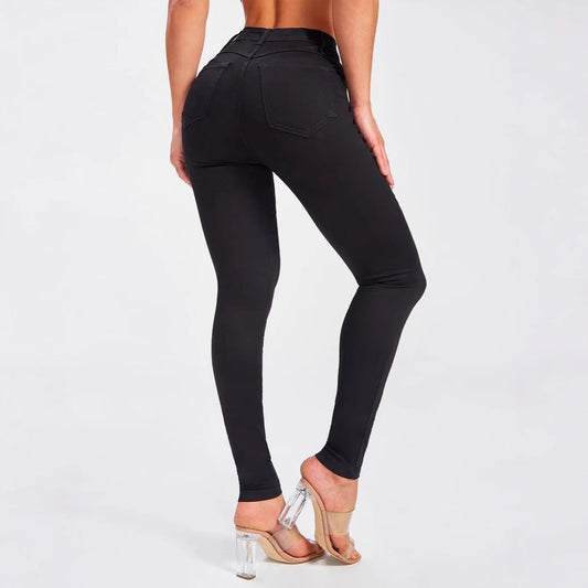 Jean Femme Coupe Slim | Taille Haute Push-Up Sexy