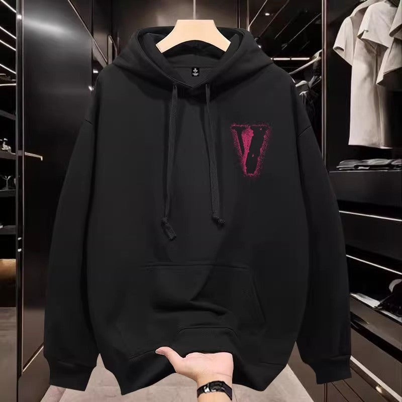 Sweat à capuche pour homme  Coupe ample, intérieur molletonné, style décontracté et tendance