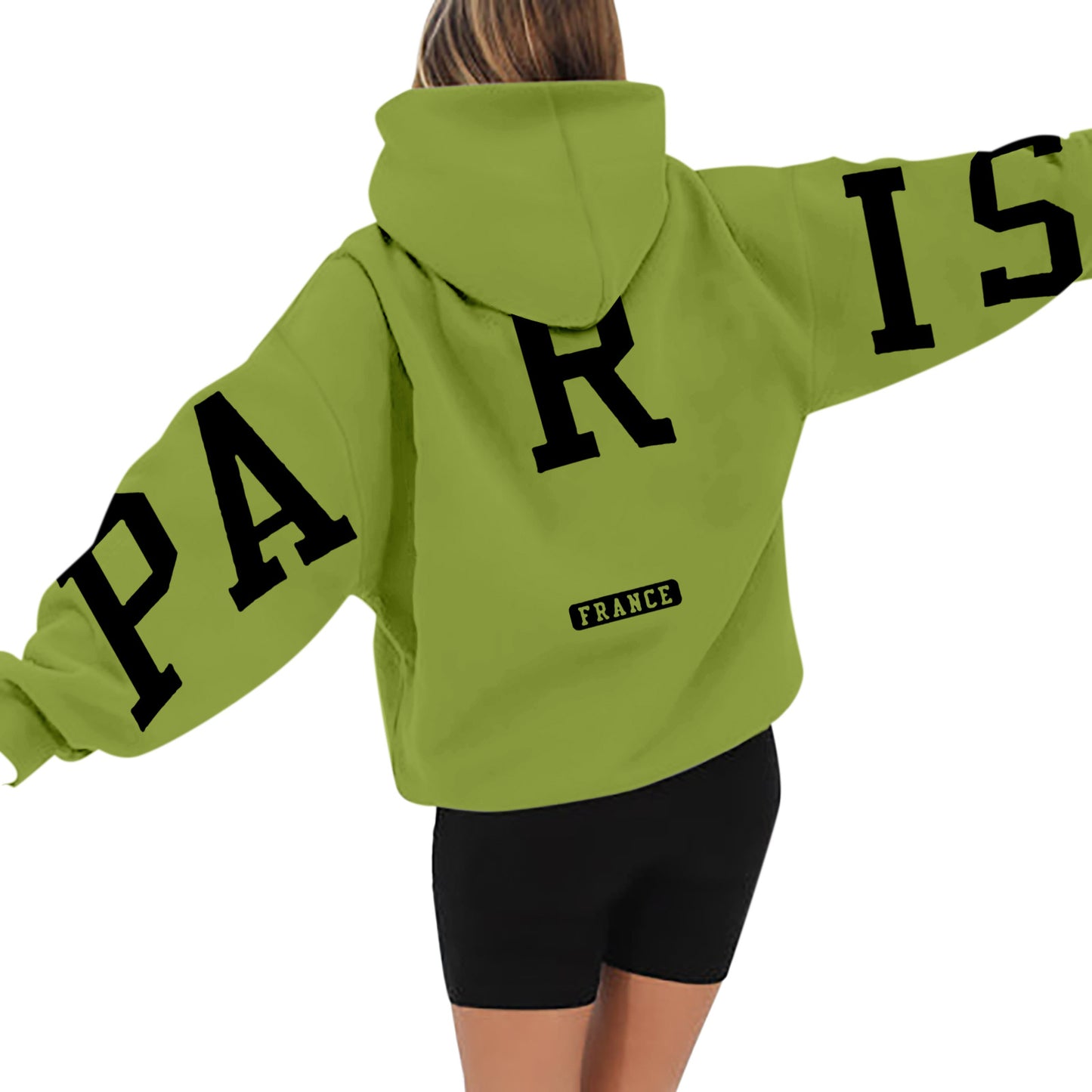 Sweat à capuche en velours épais  Style européen et américain