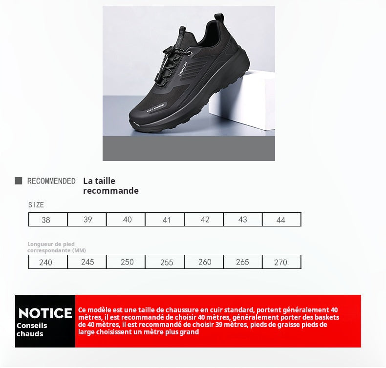Chaussures pour hommes en mesh respirant avec semelle souple, idéales pour la randonnée en extérieur, sneakers décontractées et chaussures de course sportives.